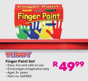Teddy Finger Paint Set