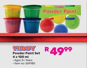 Teddy Powder Paint Set-4 x 100ml