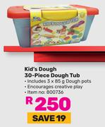 Kids Dough 30-Piece Dough Tub