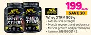 NPL Whey XTRM-908g Each