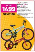 Raleigh Enduro 16" Or 20" Boys Or Girls Mountain Bicycle-Each