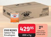 Five Roses Select Tea Envelops-200 x 2g