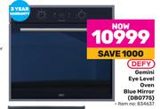 Defy Gemini Eye Level Oven Blue Mirror DB0775