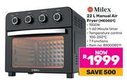 Milex 22Ltr Manual Air Fryer ME0001