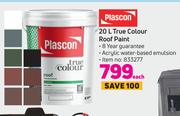 Plascon True Colour Roof Paint-20L