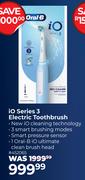 Oral-B iO Series 3 Electric Toothbrush