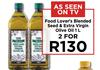 Food Lover's Blended Seed & Extra Virgin Olive Oil-For 2 x 1Ltr