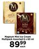 Magnum Mini Ice Cream Multipack Assorted-6 x 60ml Each