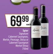 Spier Signature Cabernet Sauvignon,Merlot,Pinotage,Shiraz Or Cabernet Sauvignon Merlot Shiraz-750ml 