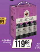 Du Toitskloof (All Variants)-3L Each
