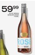 Olive Brook Moscato Rose-750ml