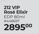 Carolina Herrera 212 VIP Rose Elixir  EDP 448697-80ml