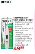 Medic+ Thermometer With Digital Beeper
