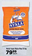 Nyala Super Maize Meal-10Kg Each