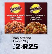 Imana Soya Mince Assorted-For 2 x 200g