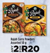 Rajah Curry Powders Assorted-For 2  x 50g