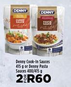 Denny Cook In Sauces 415g Or Denny Pasta Sauces 400/415g-For 2