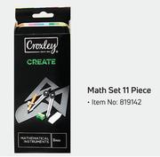 Croxley Math Set (11 Piece)-Per Pack