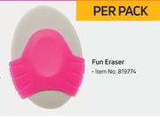 Fun Eraser-Per Pack