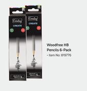 Croxley Woodfree HB Pencils (6 Pack)-Per Pack