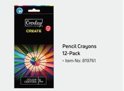 Croxley Pencil Crayons (12 Pack)-Per Pack
