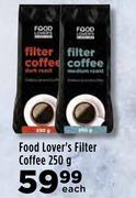 Food Lover's Filter Coffee-250g Each