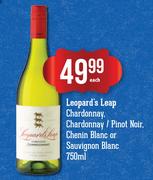 Leopard's Leap Chardonnay,Chardonnay/Pinot Noir,Chenin Blanc Or Sauvignon Blanc-750ml Each