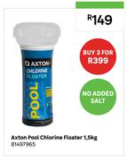 Axton 1.5Kg Pool Chlorine Floater 81497965-For 3 x 1.5Kg