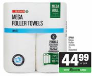 Spar Mega Roller Towels Assorted-2s Per Pack
