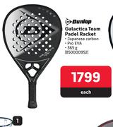 Dunlop Galactica Team Padel Racket-Each