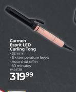 Carmen Esprit LED Curling Tong