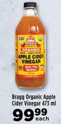 Bragg Organic Apple Cider Vinegar-473ml Each