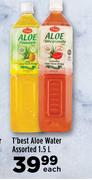 T'Best Aloe Water Assorted-1.5L Each