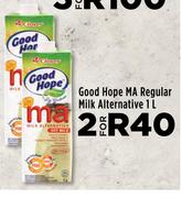 Good Hope MA Regular Milk Alternative-For 2 x 1L