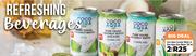 Coco Aqua Coconut Water Or Aloe Aqua Aloe Water-For 2 x 330ml