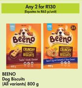 Beeno Dog Biscuits (All Variants)-For 2 x 800g