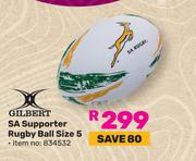 Gilbert SA Supporter Rugby Ball Size 5