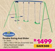 Bounceking Double Swing & Glider