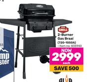 Expert Grill 2-Burner  Gas Braai(720-1050A)-Each