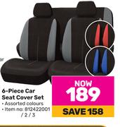 6-Piece Car Seat Cover Set 