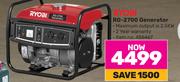 Ryobi RG-2700 Generator