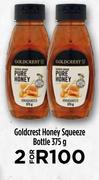Goldcrest Honey Squeeze Bottle-For 2 x 375g