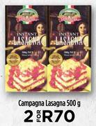 Campagna Lasagna-For 2 x 500g