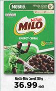 Nestle Milo Cereal-320g Each