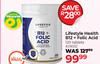 Lifestyle Health B12 + Folic Acid 120 Tablets 218332