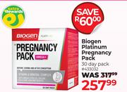 Biogen Platinum Pregnancy Pack 30 Day Pack 433032