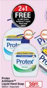 Protex Anti Germ Liquid Hand Soap (Assorted)-300ml Each  