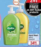 Radox Hand Wash (Assorted)-300ml Each