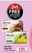 Johnson's Vita Rich Soap Bar (Assorted)-175g Each