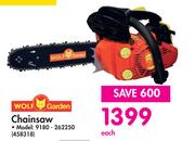 Wolf Garden Chainsaw-Each